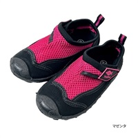 アクアシューズ 【ビーチシューズ/水陸両用シューズ】(マゼンタ-18cm)